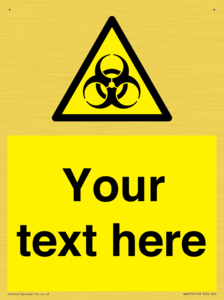 Custom Bio-Hazard Sign